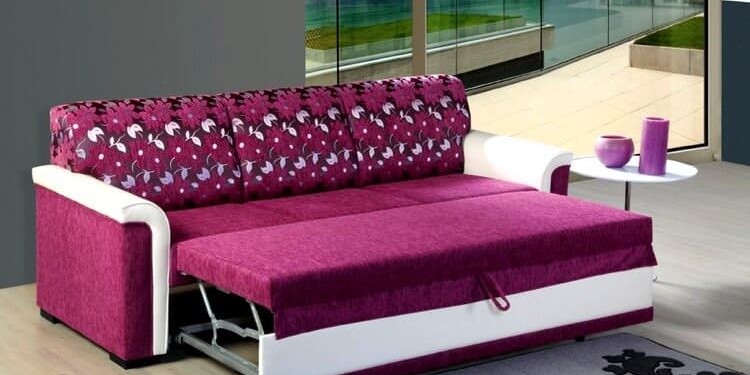 lila yataklı kanepe