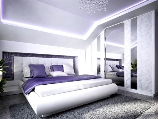 Lüks Yeni Stil Yatak Odası
