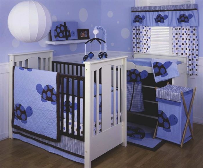 Bebek Odası Perde ve Renk