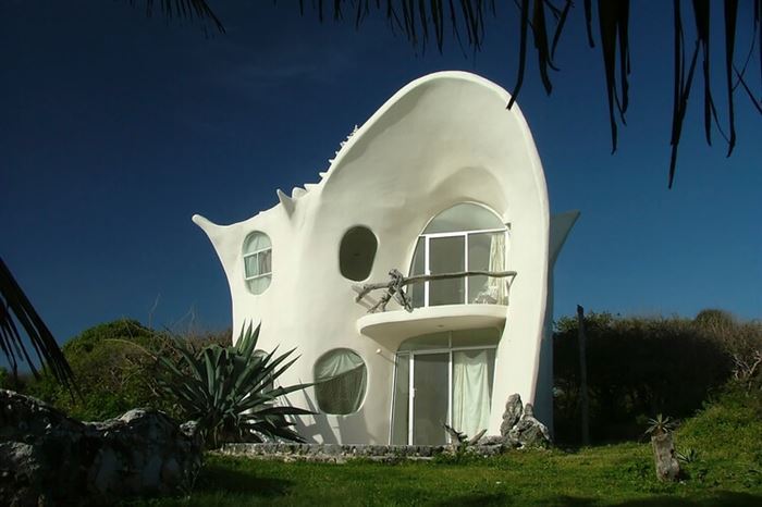 Meksika'daki Shell House