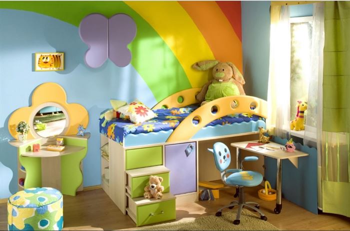 Çocuk Yatak Odası İç Tasarım Fikirleri
