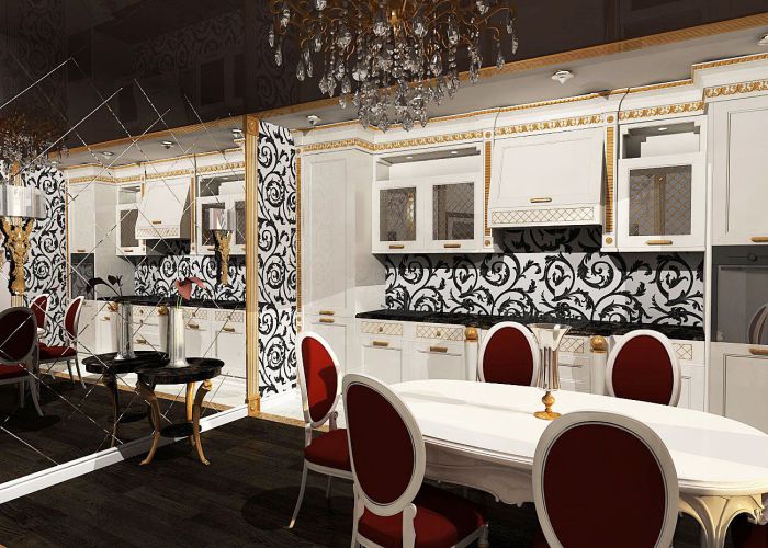 Art Deco Tarzı Mutfak Dekorasyon