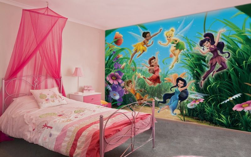 Çocuk Odası Resimli Duvar Kağıt
