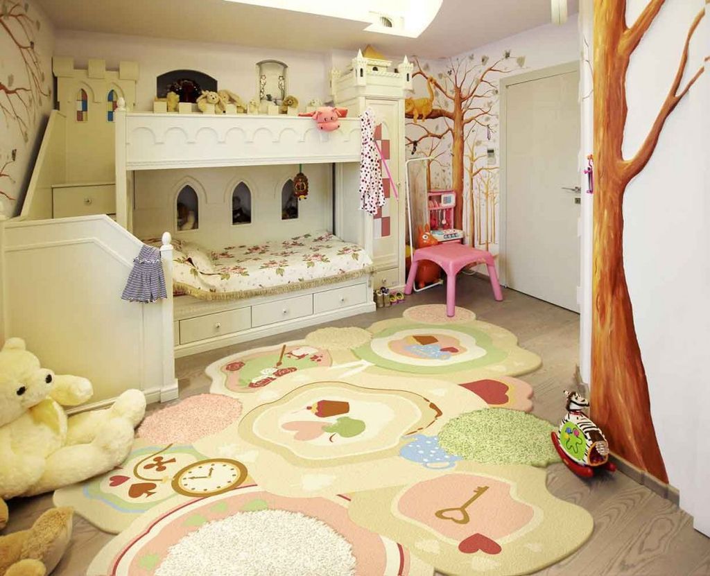 çocuk odası halı modelleri