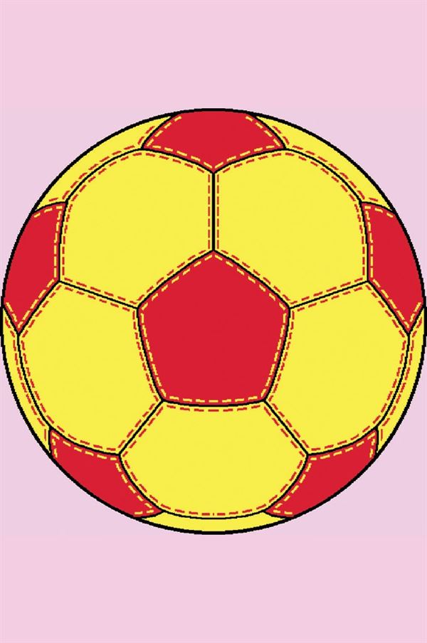 bahariye futbol topu desenli cocuk halisi